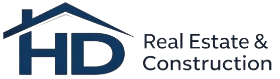HD Real Estate & Construction Logo